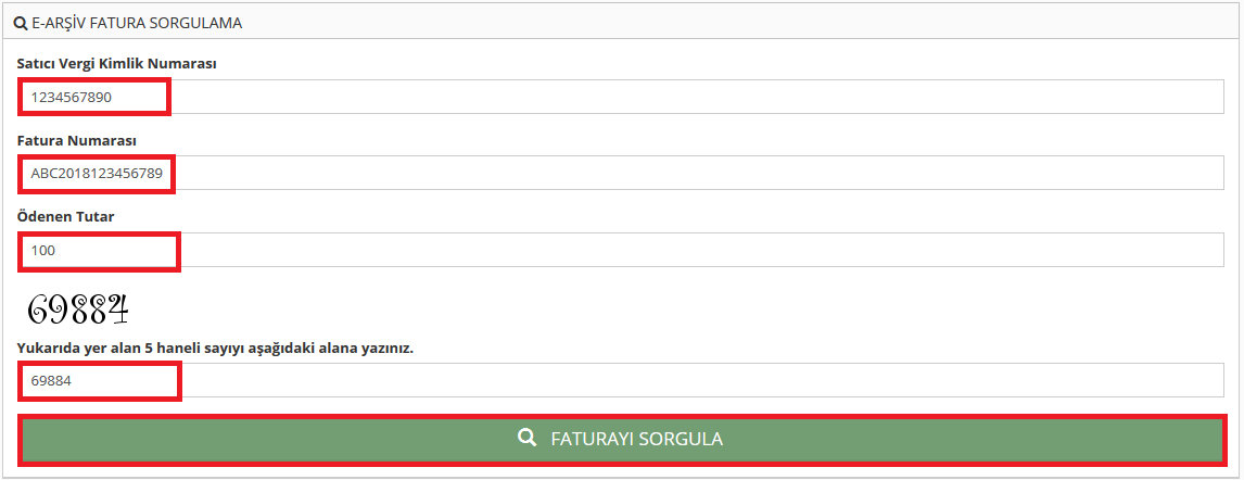E Arsiv Faturalari Nasil Sorgularim